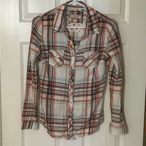 Arizona Jean Company Multicolor Plaid Shirt